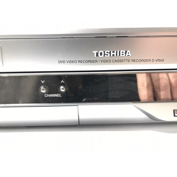 Toshiba DVD Recorder VCR VHS Combo D-VR4XSU Dubbing No Remote Working Tested - Picture 5 of 12